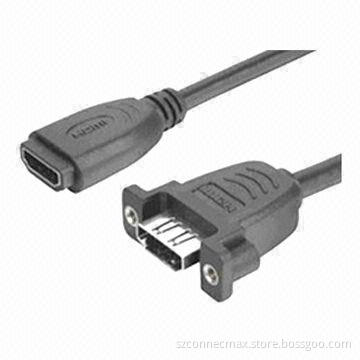 Panel Mount HDMI 1.4 Cable